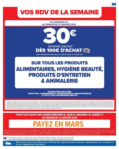 Carrefour France Offers from 7 to 20 January 2025 34% SAVINGS - Page 5