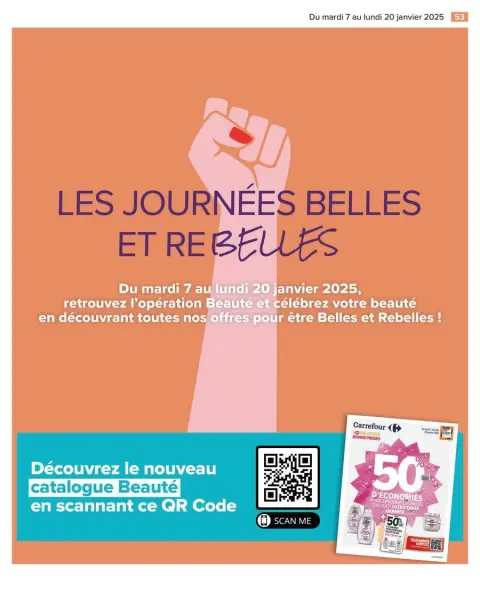 Carrefour France Offers from 7 to 20 January 2025 34% SAVINGS - Page 55
