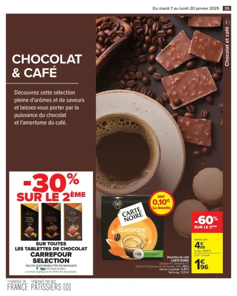Carrefour France Offers from 7 to 20 January 2025 34% SAVINGS - Page 37