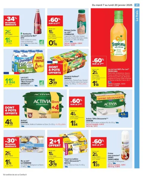 Carrefour France Offers from 7 to 20 January 2025 34% SAVINGS - Page 23