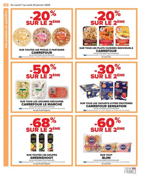 Carrefour France Offers from 7 to 20 January 2025 34% SAVINGS - Page 28