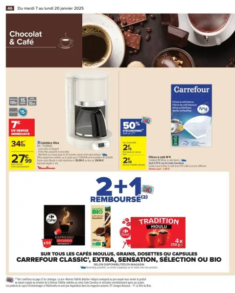 Carrefour France Offers from 7 to 20 January 2025 34% SAVINGS - Page 48