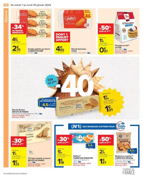 Carrefour France Offers from 7 to 20 January 2025 34% SAVINGS - Page 52