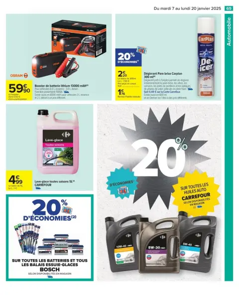 Carrefour France Offers from 7 to 20 January 2025 34% SAVINGS - Page 71