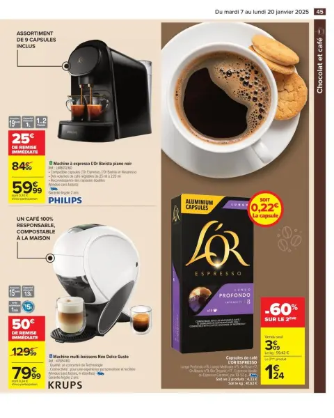 Carrefour France Offers from 7 to 20 January 2025 34% SAVINGS - Page 47