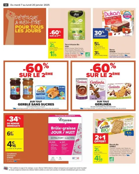 Carrefour France Offers from 7 to 20 January 2025 34% SAVINGS - Page 56