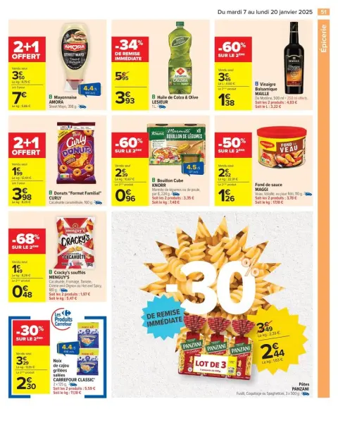 Carrefour France Offers from 7 to 20 January 2025 34% SAVINGS - Page 53