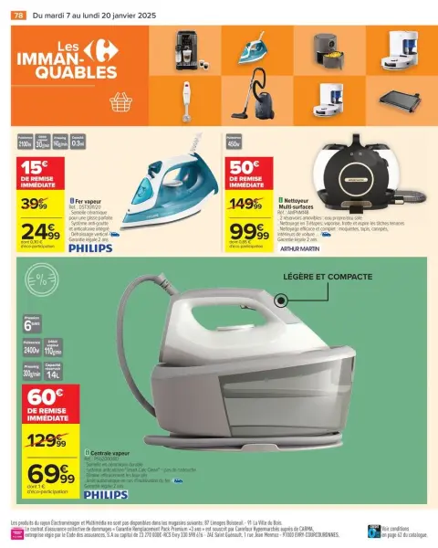 Carrefour France Offers from 7 to 20 January 2025 34% SAVINGS - Page 80
