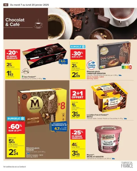 Carrefour France Offers from 7 to 20 January 2025 34% SAVINGS - Page 42