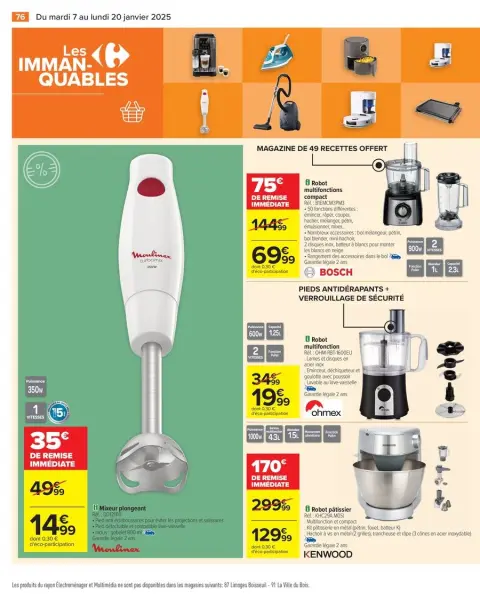 Carrefour France Offers from 7 to 20 January 2025 34% SAVINGS - Page 78
