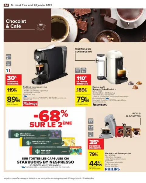 Carrefour France Offers from 7 to 20 January 2025 34% SAVINGS - Page 46
