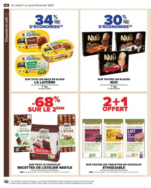 Carrefour France Offers from 7 to 20 January 2025 34% SAVINGS - Page 44