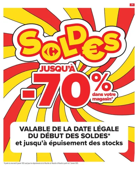 Carrefour France Offers from 7 to 20 January 2025 34% SAVINGS - Page 73