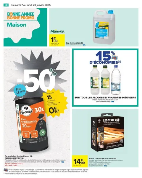 Carrefour France Offers from 7 to 20 January 2025 34% SAVINGS - Page 70
