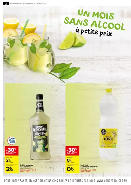 Carrefour France Offers from 10 to 19 January 2025 THE JANUARY CHALLENGE - Page 2