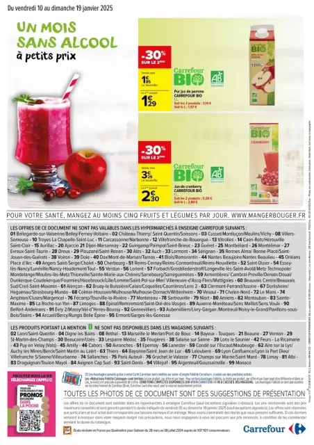 Carrefour France Offers from 10 to 19 January 2025 THE JANUARY CHALLENGE - Page 4