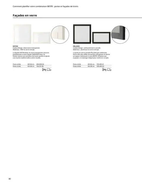 Offres IKEA France de 6 janvier à 31 décembre 2025 BESTÅ rangement - Page 40