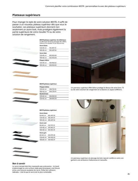 Offres IKEA France de 6 janvier à 31 décembre 2025 BESTÅ rangement - Page 45