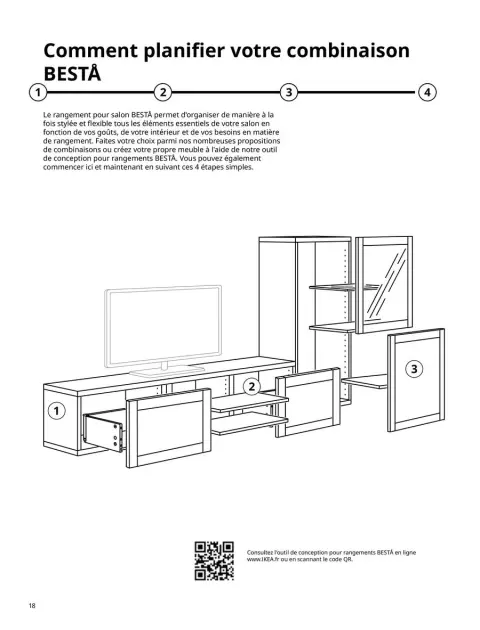 Offres IKEA France de 6 janvier à 31 décembre 2025 BESTÅ rangement - Page 18