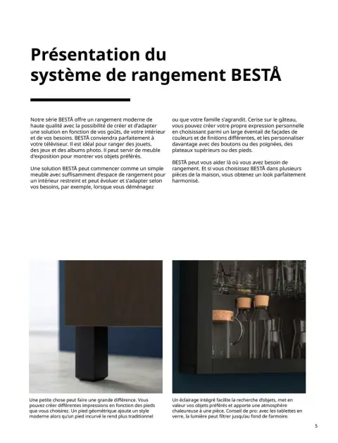 Offres IKEA France de 6 janvier à 31 décembre 2025 BESTÅ rangement - Page 5