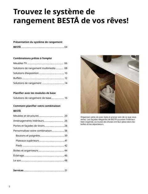 Offres IKEA France de 6 janvier à 31 décembre 2025 BESTÅ rangement - Page 2