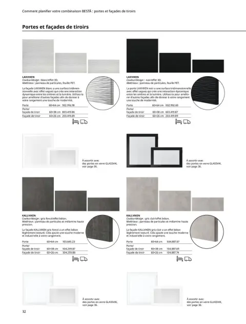 Offres IKEA France de 6 janvier à 31 décembre 2025 BESTÅ rangement - Page 32