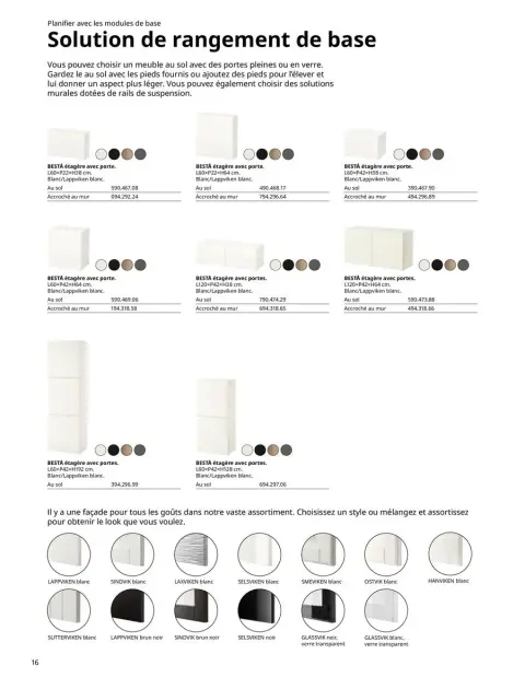 Offres IKEA France de 6 janvier à 31 décembre 2025 BESTÅ rangement - Page 16
