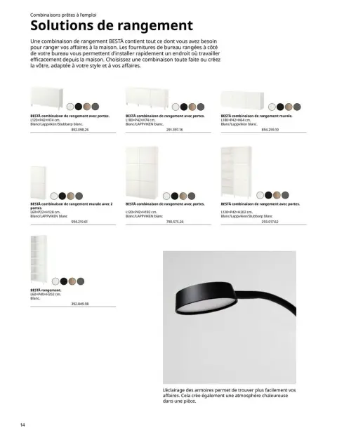 Offres IKEA France de 6 janvier à 31 décembre 2025 BESTÅ rangement - Page 14