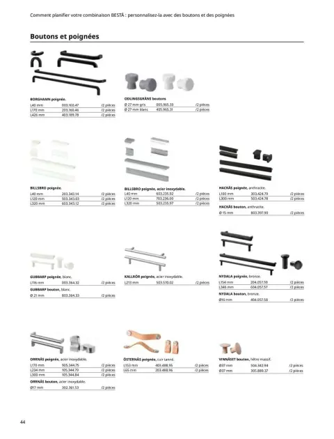 Offres IKEA France de 6 janvier à 31 décembre 2025 BESTÅ rangement - Page 44