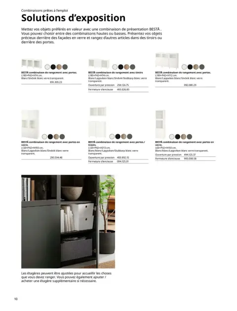 Offres IKEA France de 6 janvier à 31 décembre 2025 BESTÅ rangement - Page 10