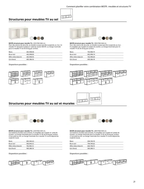 Offres IKEA France de 6 janvier à 31 décembre 2025 BESTÅ rangement - Page 21