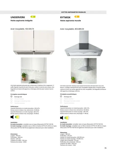Offres IKEA France de 6 janvier à 31 décembre 2025 ÉLECTROMÉNAGER - Page 71