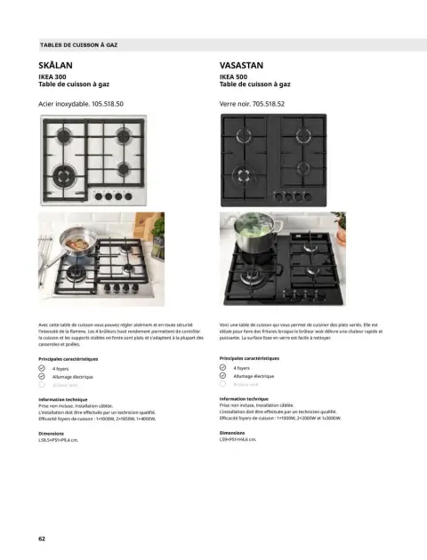 Offres IKEA France de 6 janvier à 31 décembre 2025 ÉLECTROMÉNAGER - Page 62