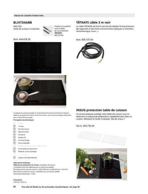Offres IKEA France de 6 janvier à 31 décembre 2025 ÉLECTROMÉNAGER - Page 56
