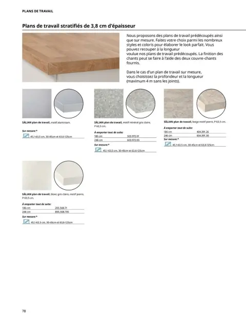 Offres IKEA France de 6 janvier à 31 décembre 2025 CUISINES Guide d’achat - Page 78