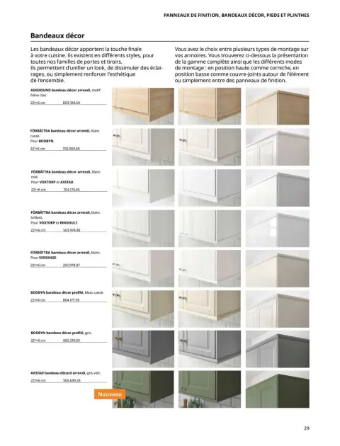 Offres IKEA France de 6 janvier à 31 décembre 2025 CUISINES Guide d’achat - Page 29