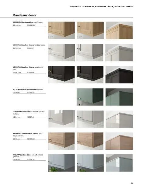 Offres IKEA France de 6 janvier à 31 décembre 2025 CUISINES Guide d’achat - Page 31