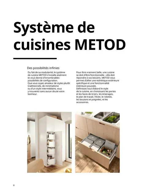 Offres IKEA France de 6 janvier à 31 décembre 2025 CUISINES Guide d’achat - Page 8