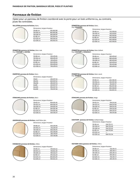 Offres IKEA France de 6 janvier à 31 décembre 2025 CUISINES Guide d’achat - Page 26