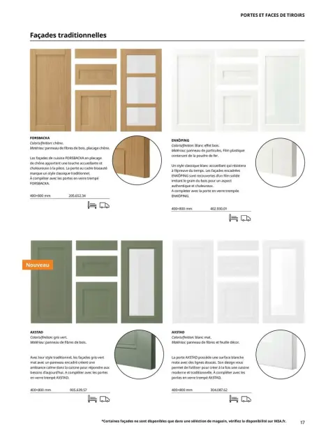 Offres IKEA France de 6 janvier à 31 décembre 2025 CUISINES Guide d’achat - Page 17