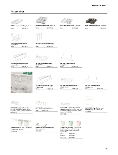 Offres IKEA France de 6 janvier à 31 décembre 2025 CUISINES Guide d’achat - Page 69