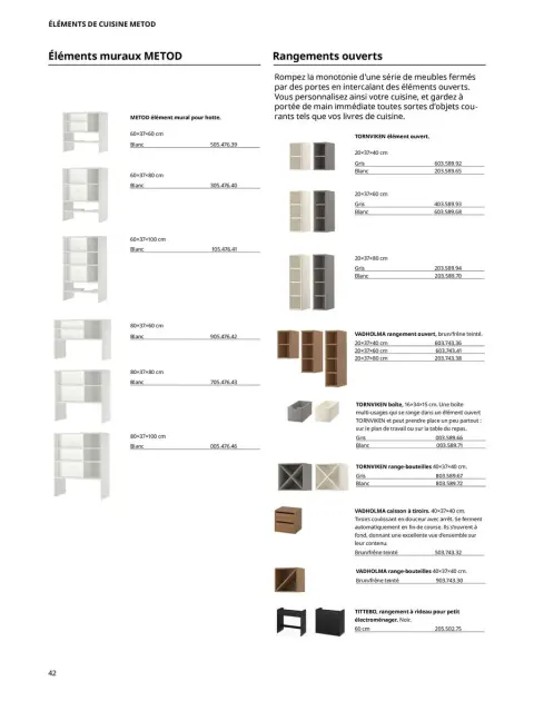 Offres IKEA France de 6 janvier à 31 décembre 2025 CUISINES Guide d’achat - Page 175