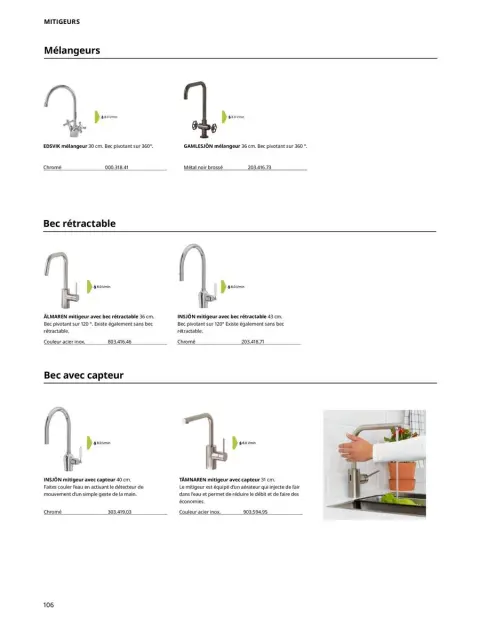 Offres IKEA France de 6 janvier à 31 décembre 2025 CUISINES Guide d’achat - Page 106