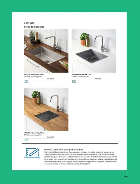 Offres IKEA France de 6 janvier à 31 décembre 2025 CUISINES Guide d’achat - Page 101