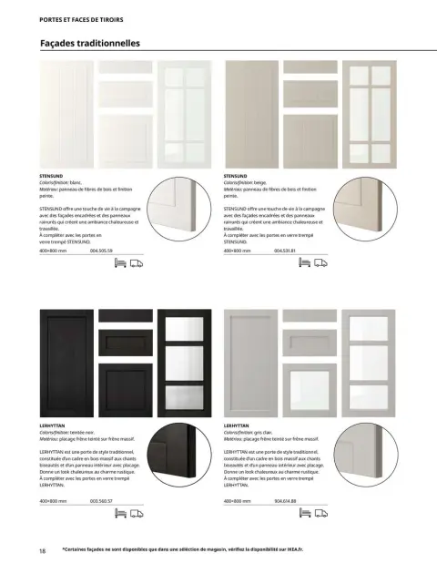 Offres IKEA France de 6 janvier à 31 décembre 2025 CUISINES Guide d’achat - Page 18
