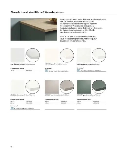 Offres IKEA France de 6 janvier à 31 décembre 2025 CUISINES Guide d’achat - Page 209