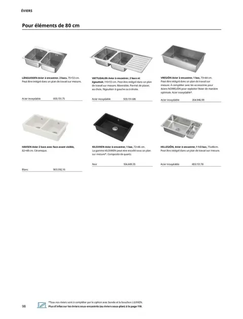 Offres IKEA France de 6 janvier à 31 décembre 2025 CUISINES Guide d’achat - Page 98