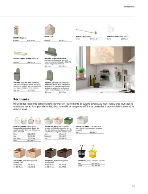 Offres IKEA France de 6 janvier à 31 décembre 2025 CUISINES Guide d’achat - Page 124