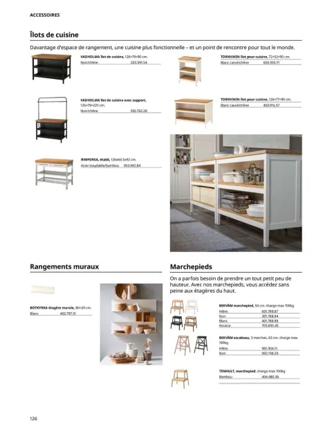 Offres IKEA France de 6 janvier à 31 décembre 2025 CUISINES Guide d’achat - Page 258
