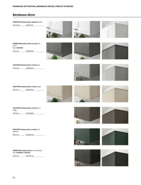 Offres IKEA France de 6 janvier à 31 décembre 2025 CUISINES Guide d’achat - Page 30